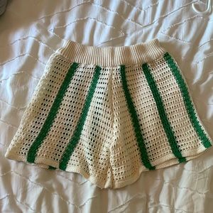 Crochet shorts